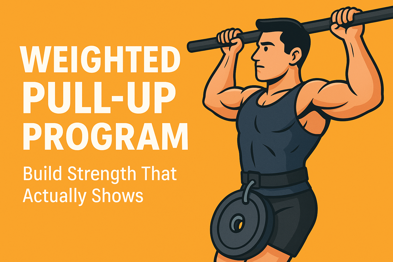 weighted pull up program cartoon